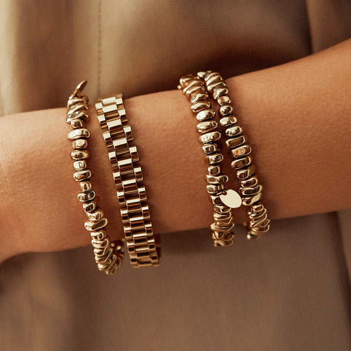 Arms Of Eve Dylan Gold Bracelet- Large