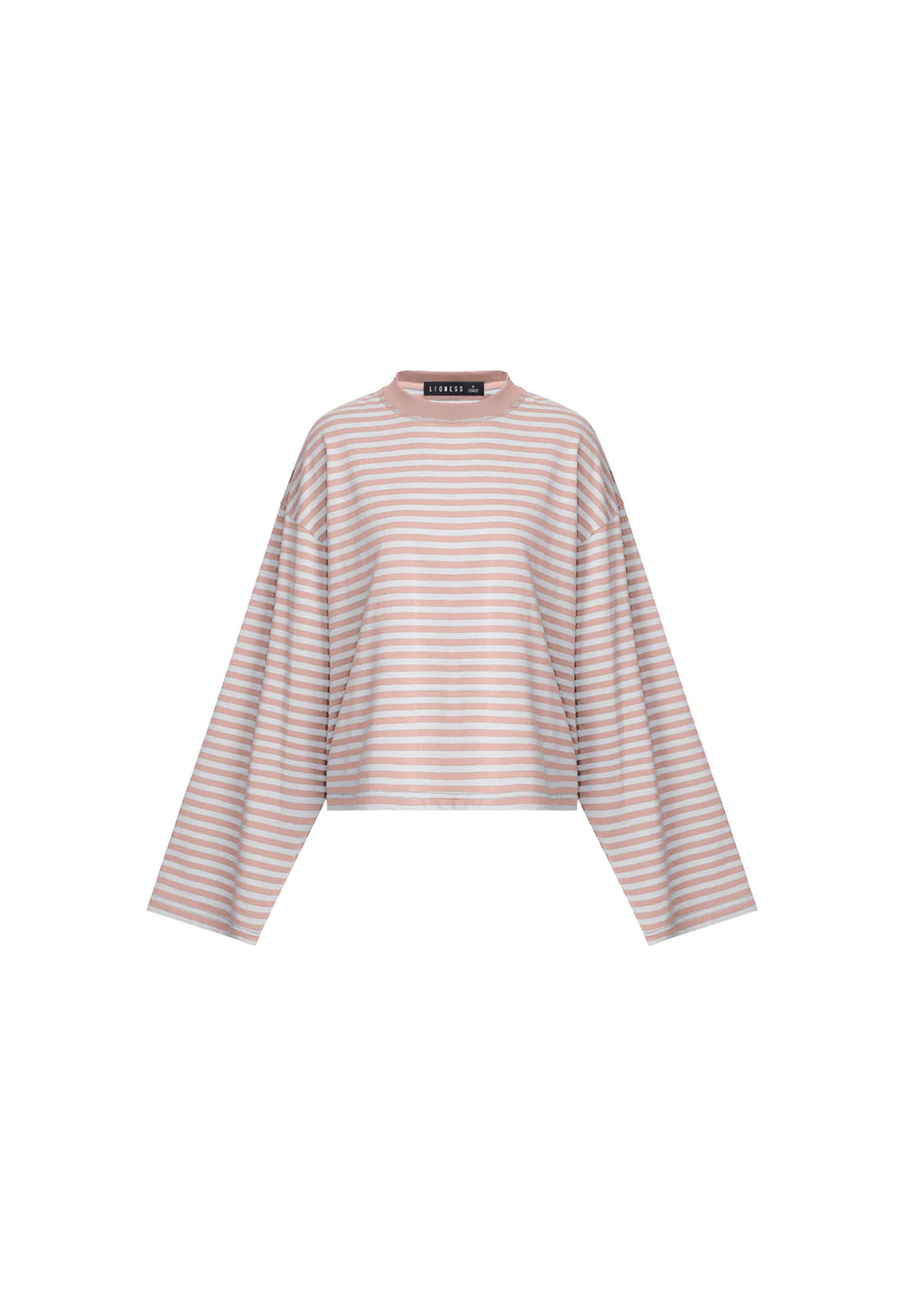 Lioness Bloom Long Sleeve - Muted Pastels Stripe