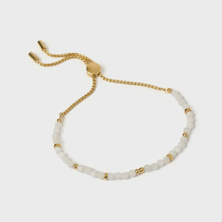 Arms Of Eve Myla Moonstone and Gold Bracelet