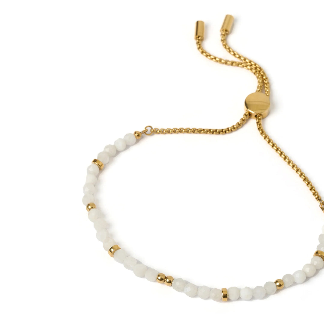 Arms Of Eve Myla Moonstone and Gold Bracelet