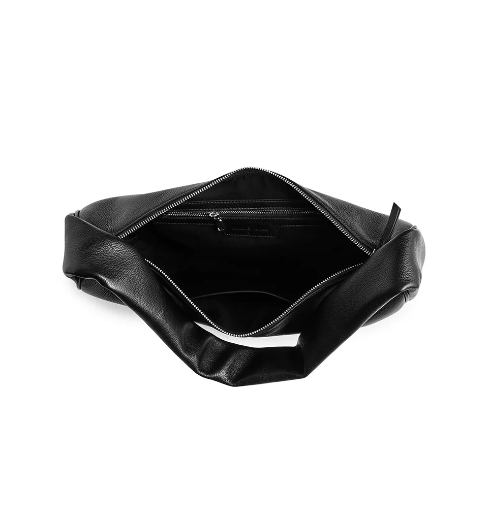 Alias Mae Margot Leather Bag - Black Tumble
