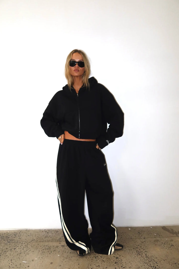 SSAINT Barrel Trackpant - Black/Butter