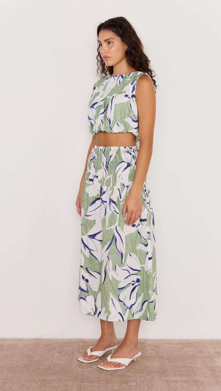 MinkPink Veda Bubble Top - Floral