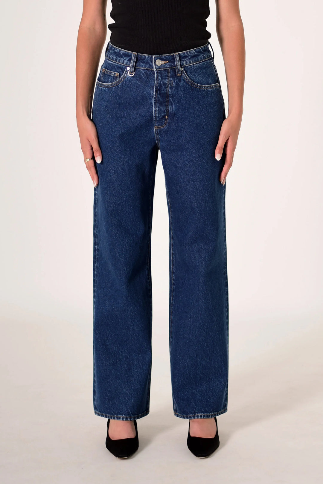 Neuw Denim Coco Relaxed Jean - Indigo Vision - Mid Indigo
