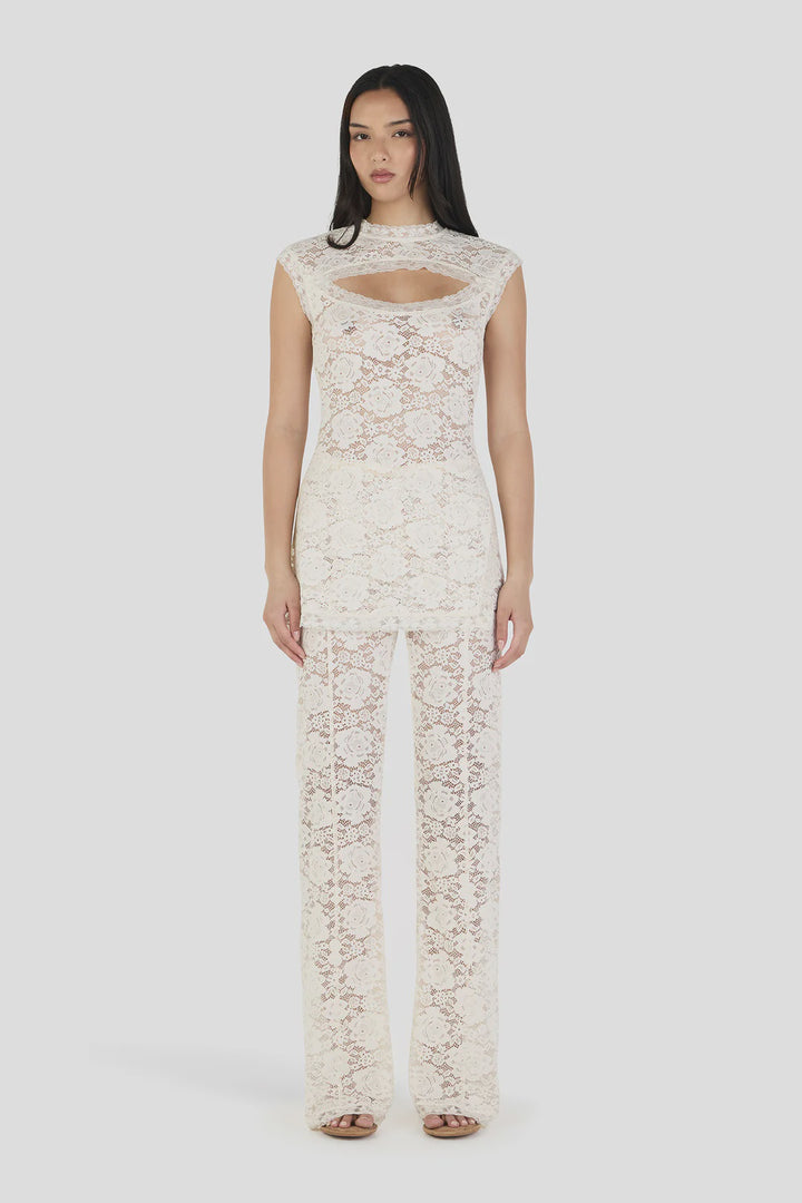 Ownley Odessa Pant - Ivory