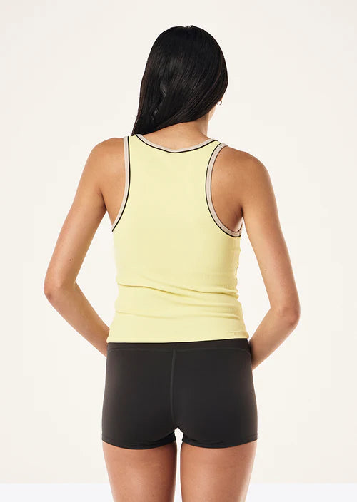 P.E Natin Nexus Rib Tank - Lemonade