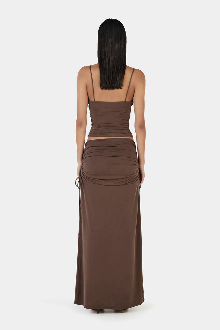 Ownley Norina Top-Chocolate