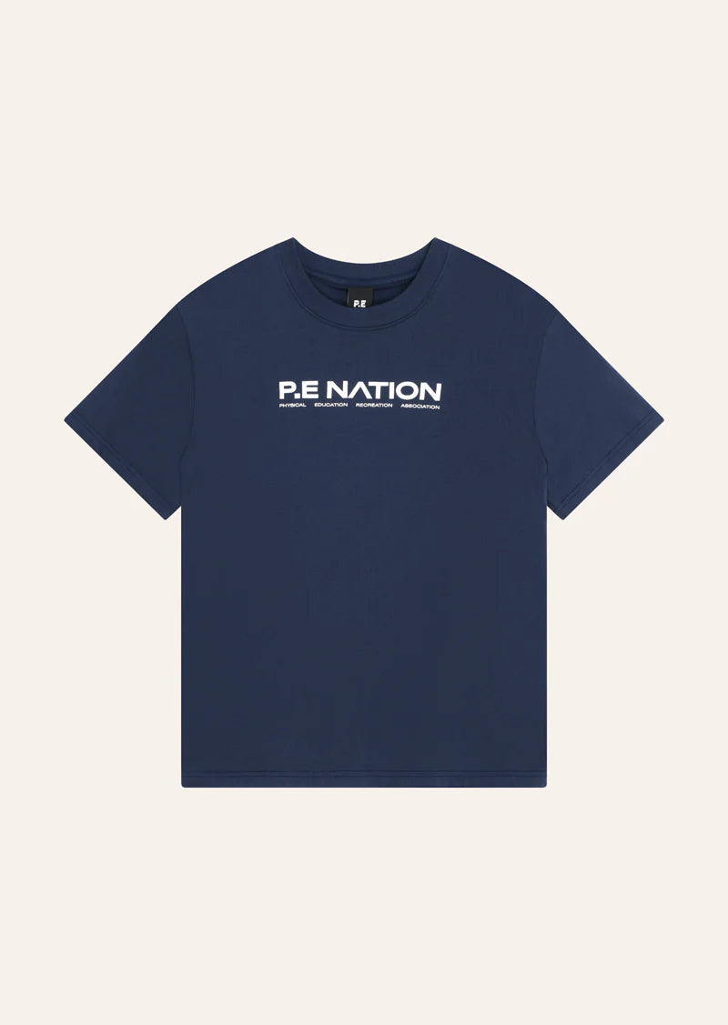 P.E Nation Aero Short Sleeve Tee - Dark Navy