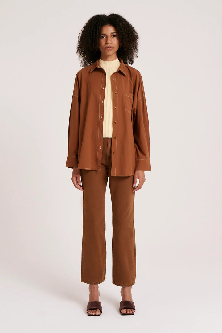 Nude Lucy Claude Shirt - Toffee