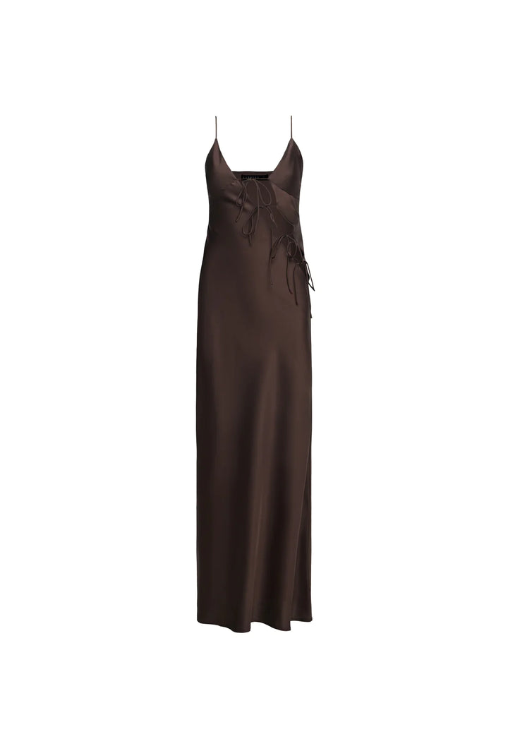 Lioness About A Girl Maxi Dress - Chocolate