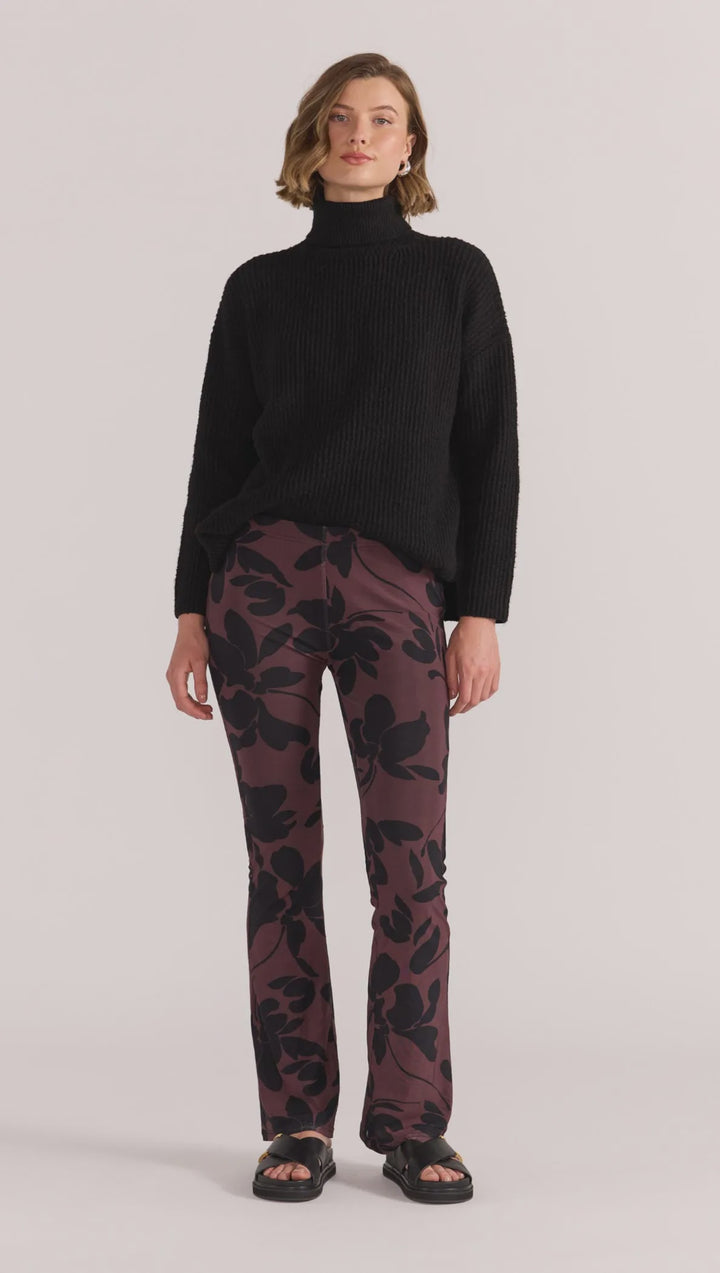 Staple The Label Olina Mesh Pants - Abstract/Floral