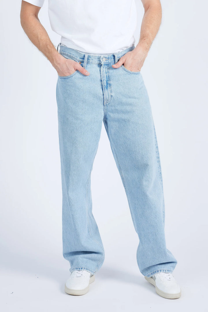 Dr Denim Omar Baggy Jean- Stream Light Retro