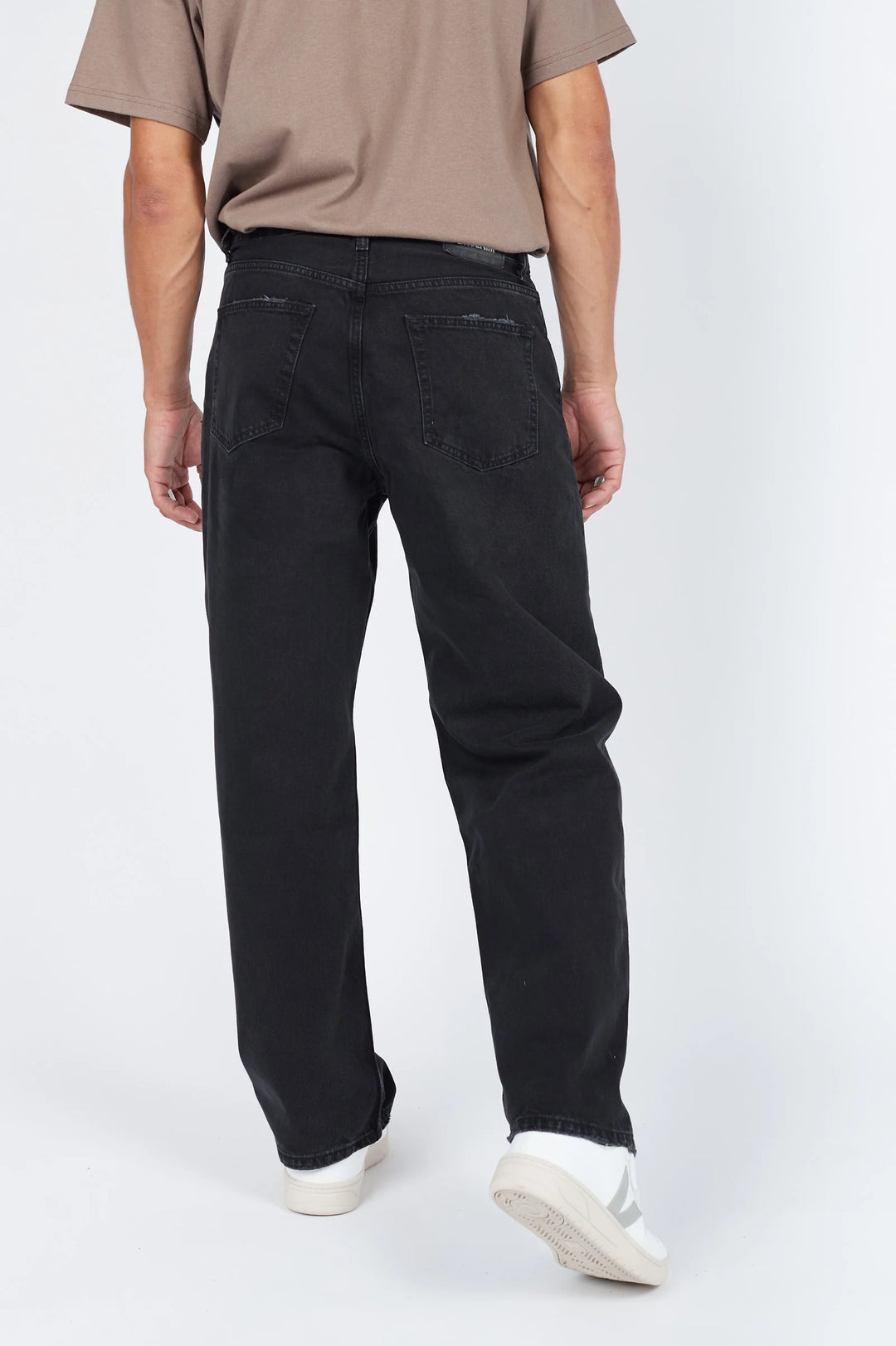 Dr Denim Omar Baggy Jean - Worn Black
