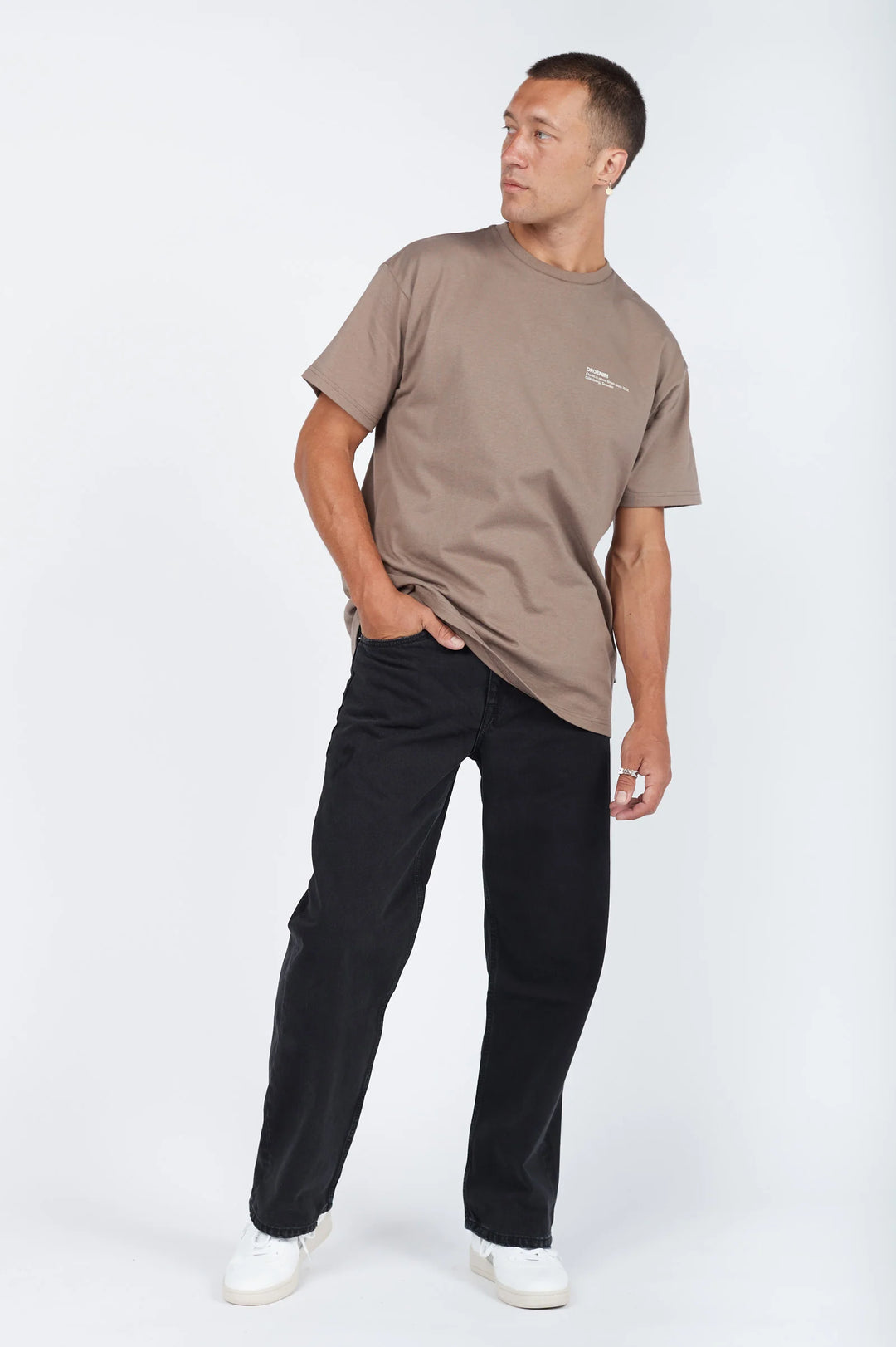 Dr Denim Omar Baggy Jean - Worn Black
