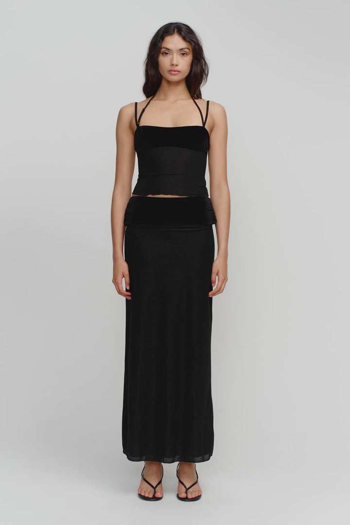 Ownley Mischa Midi Skirt - Black