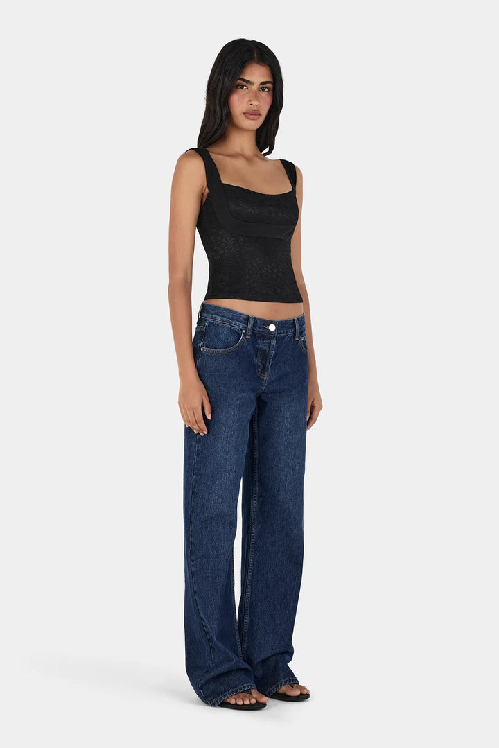 Ownley Alexia Top - Black