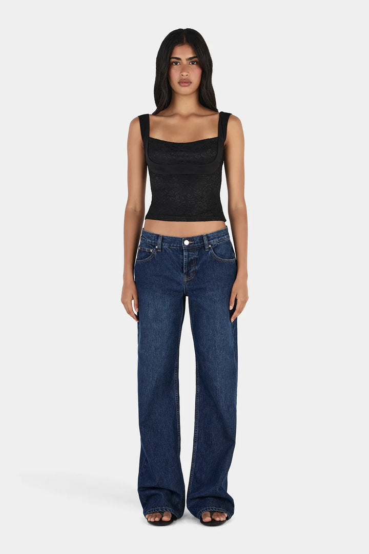 Ownley Alexia Top - Black