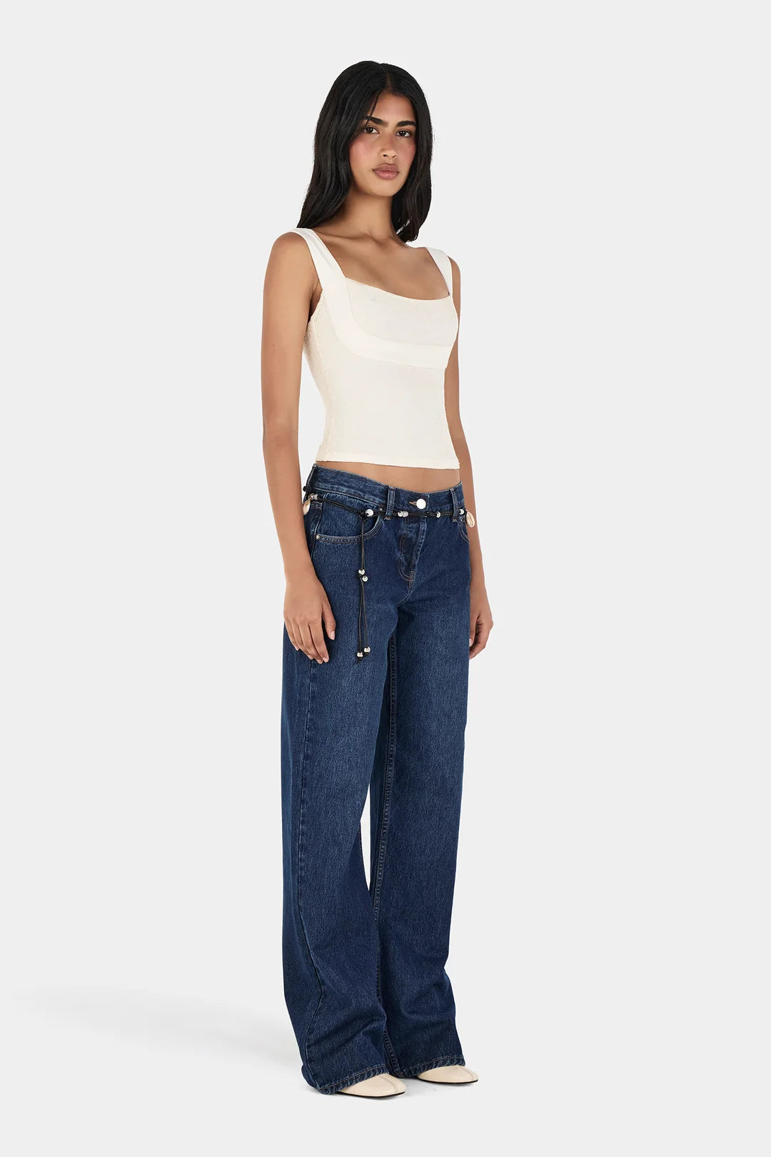 Ownley Alexia Top - Cream