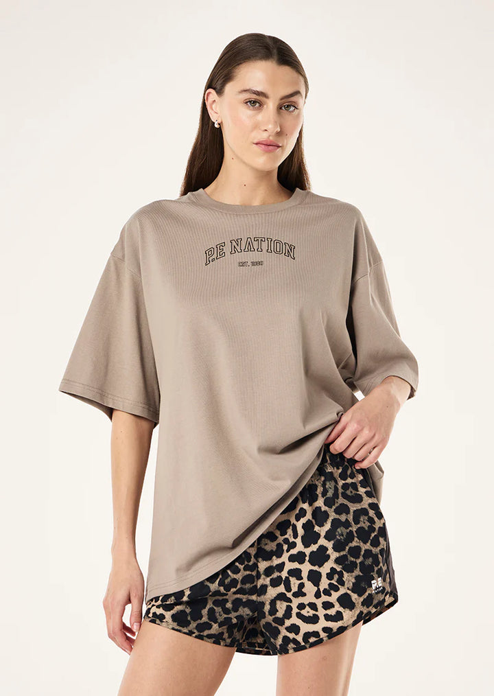 P.E Nation Overland Tee - Moon Grey
