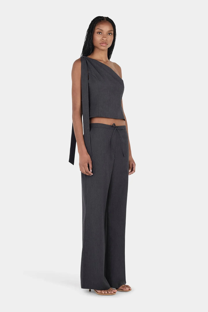 Ownley Carrie Asym Top - Slate