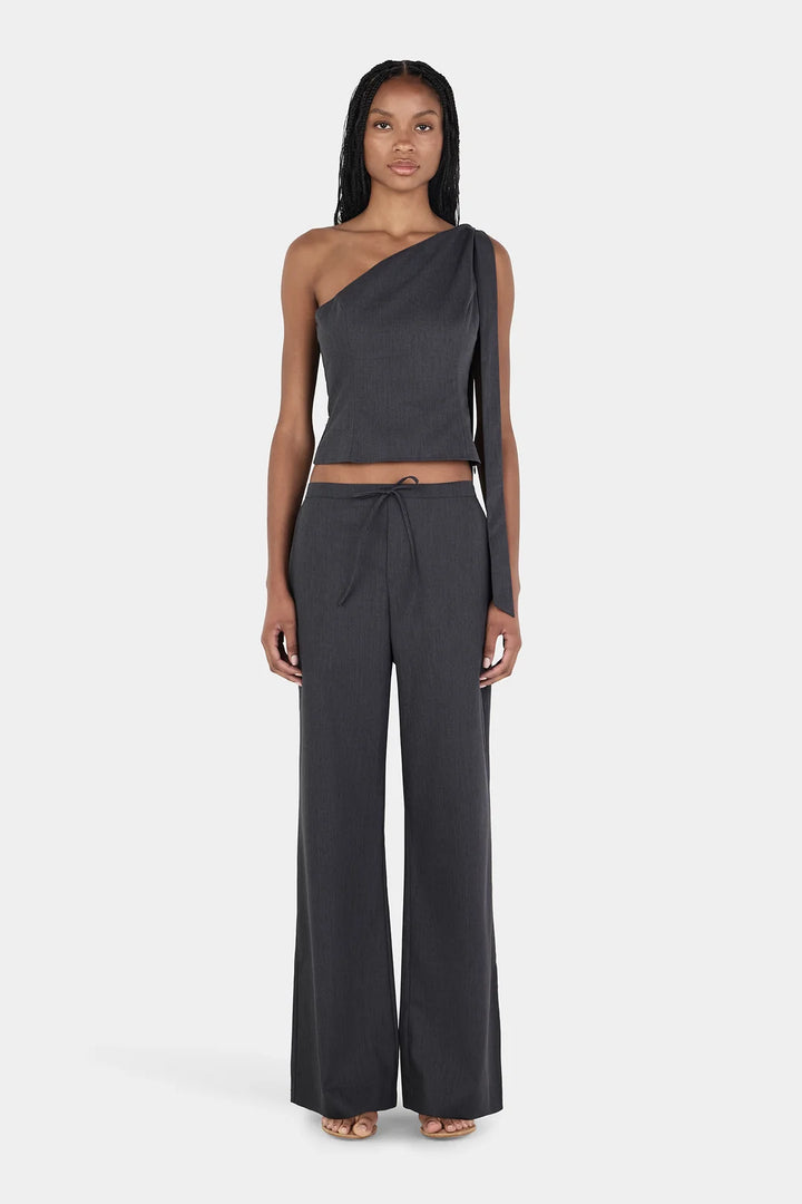 Ownley Carrie Asym Top - Slate