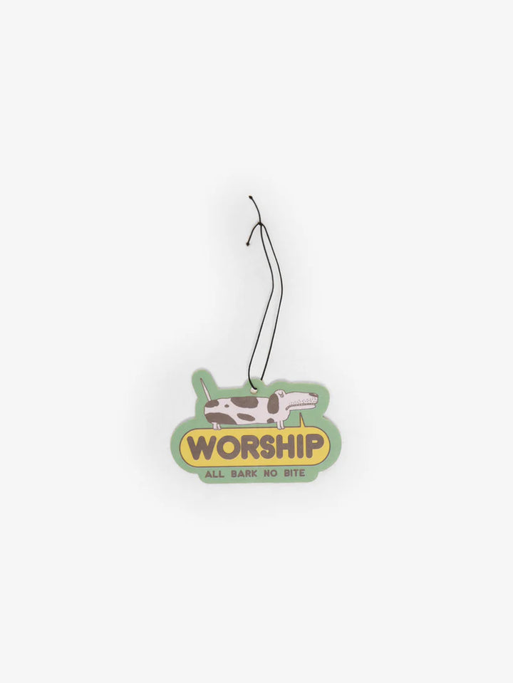 Worship Supplies Watchdog Car Freshener - White