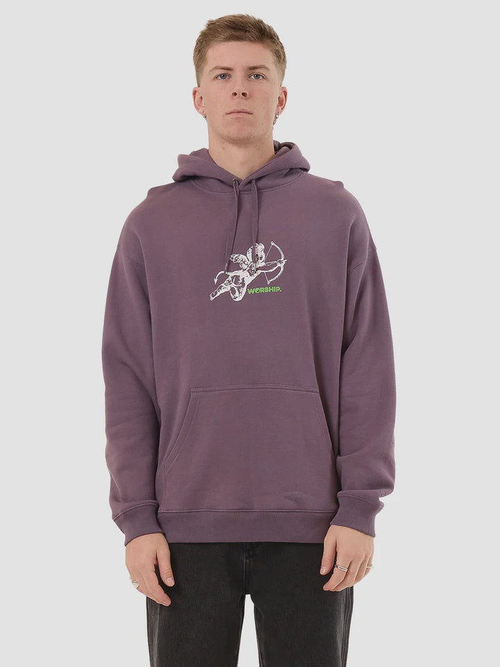 Worship Supplies Cherub Pull Over Hood - Purple Reign