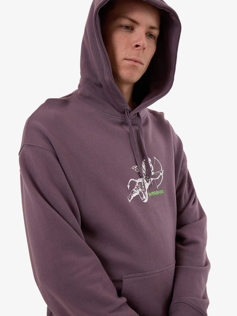 Worship Supplies Cherub Pull Over Hood - Purple Reign