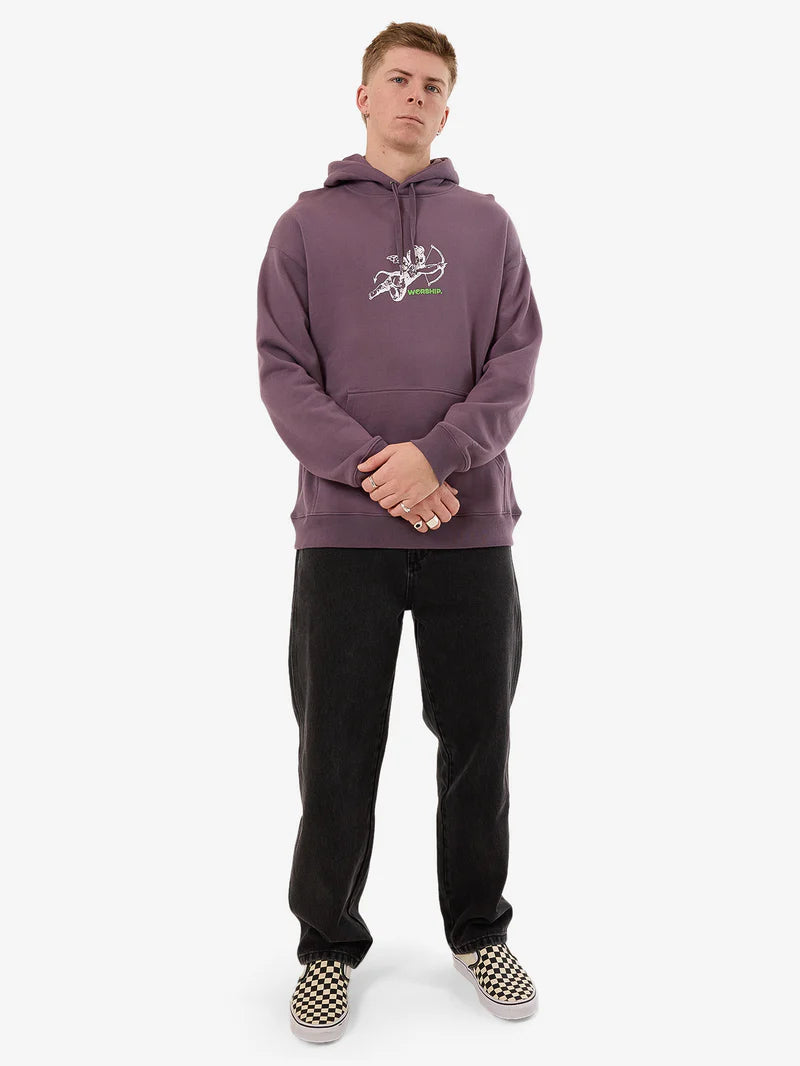 Worship Supplies Cherub Pull Over Hood - Purple Reign