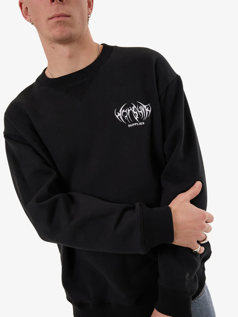 Worship Supplies Diablo Fleece Crew - Black