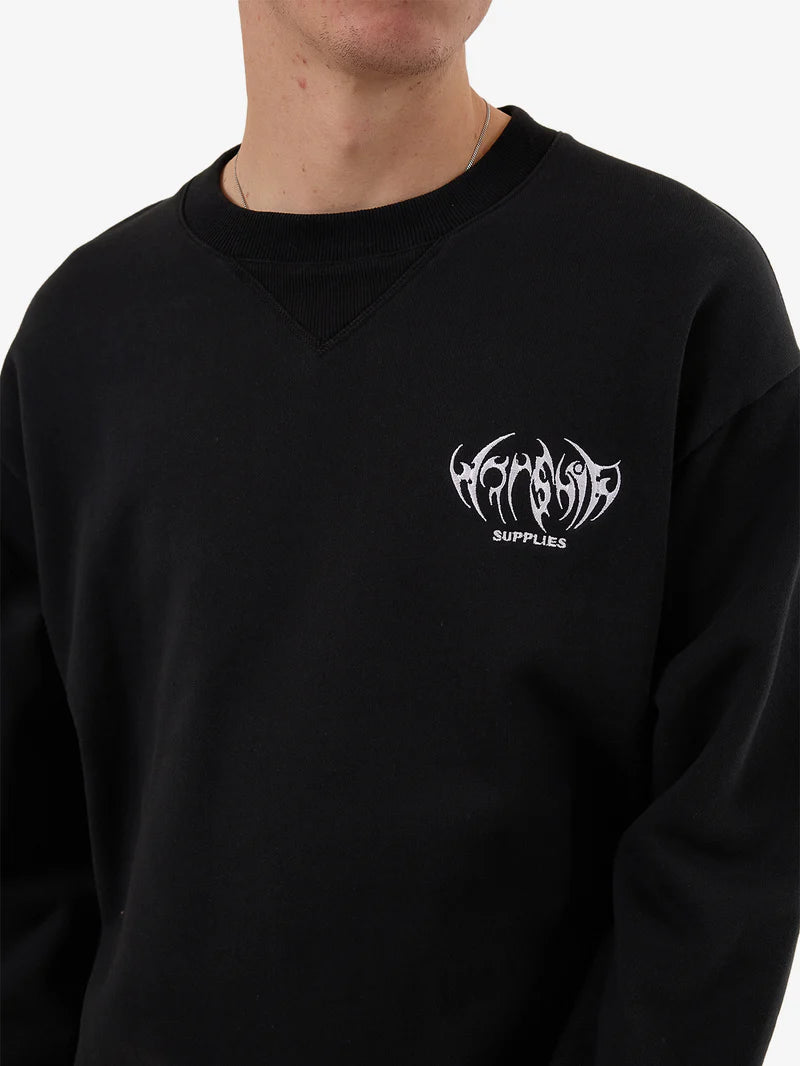 Worship Supplies Diablo Fleece Crew - Black