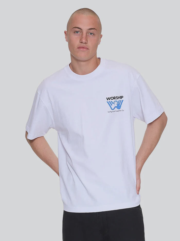Worship Genesis Tee - White