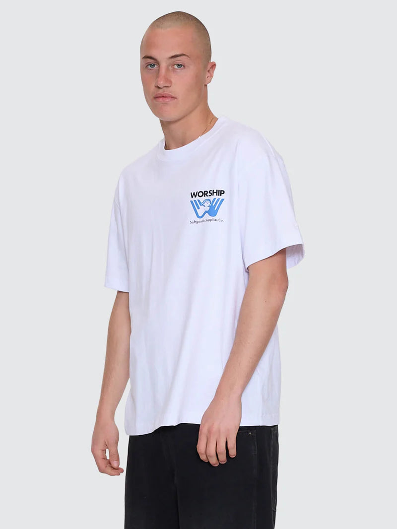 Worship Genesis Tee - White