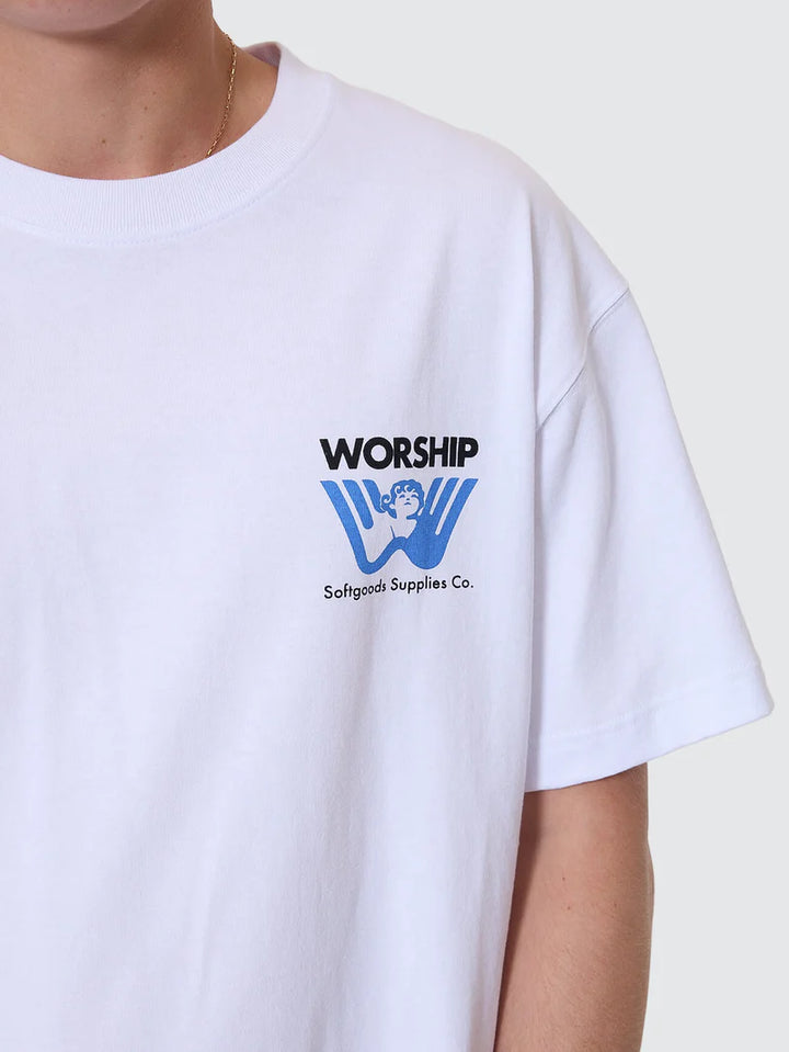 Worship Genesis Tee - White