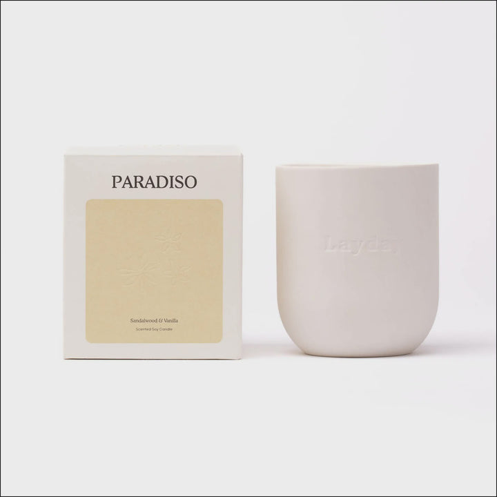 Layday Paradiso Candle - Sandalwood Vanilla