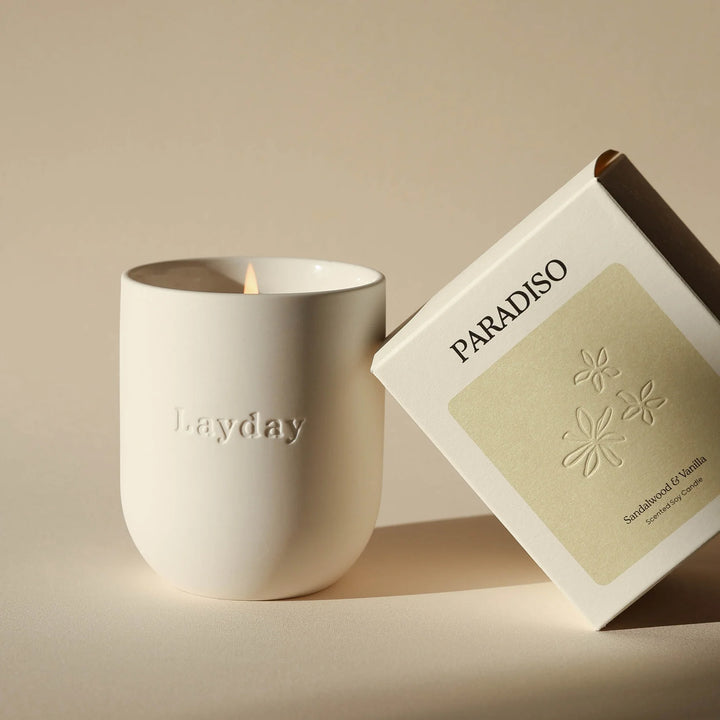 Layday Paradiso Candle - Sandalwood Vanilla