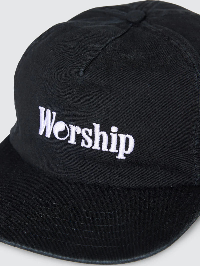 Worship Smoko Cap - Black
