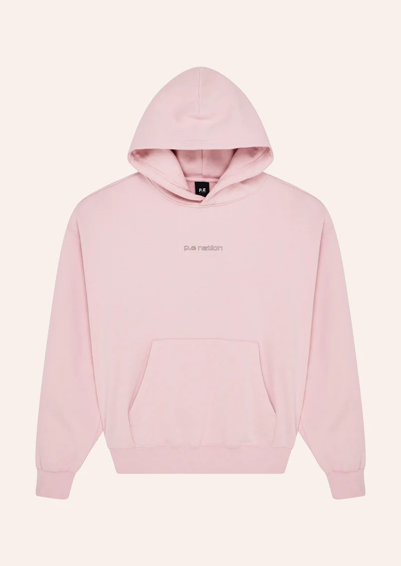 P.E Nation Peak Hoodie - Washed Chalk Pink
