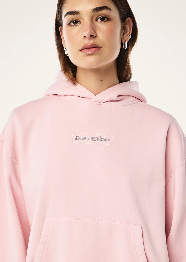 P.E Nation Peak Hoodie - Washed Chalk Pink