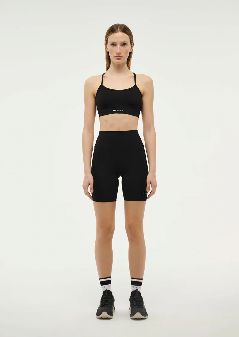 P.E Nation Signature Sports Bra - Black