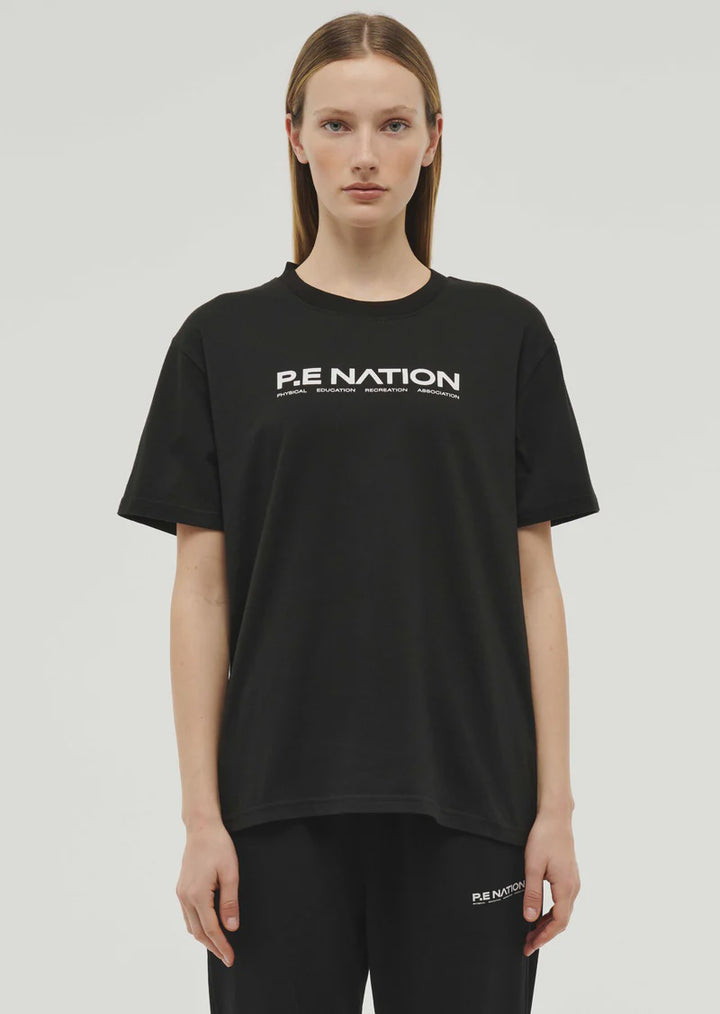 P.E Nation Aero Short Sleeve Tee - Black