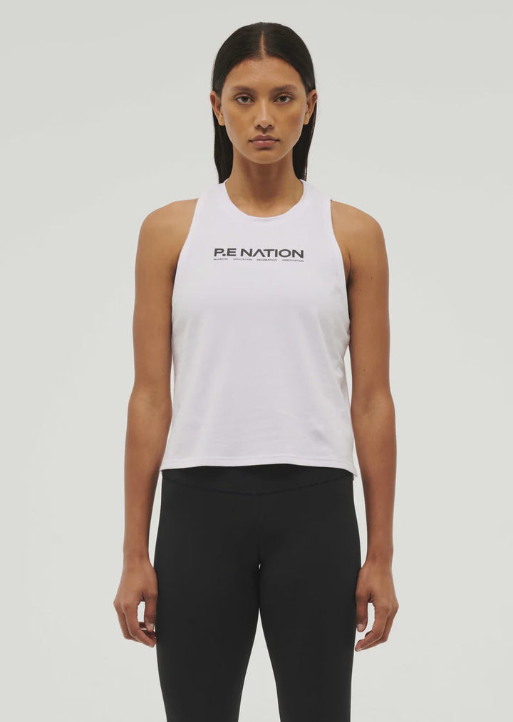 P.E Nation Aero Tank - Optic White