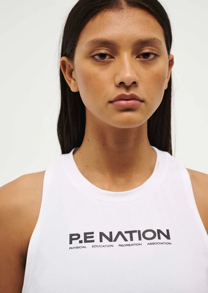 P.E Nation Aero Tank - Optic White