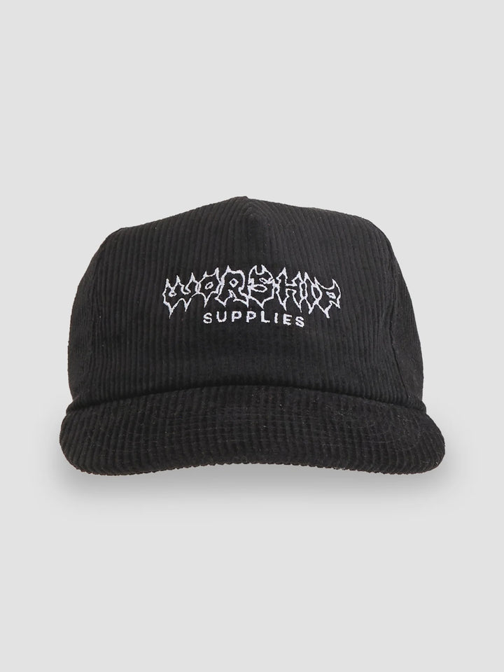 Worship Supplies Metallic Taste Hat - Worn Black