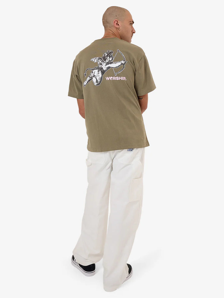 Worship Supplie Cherub Tee - Kelp