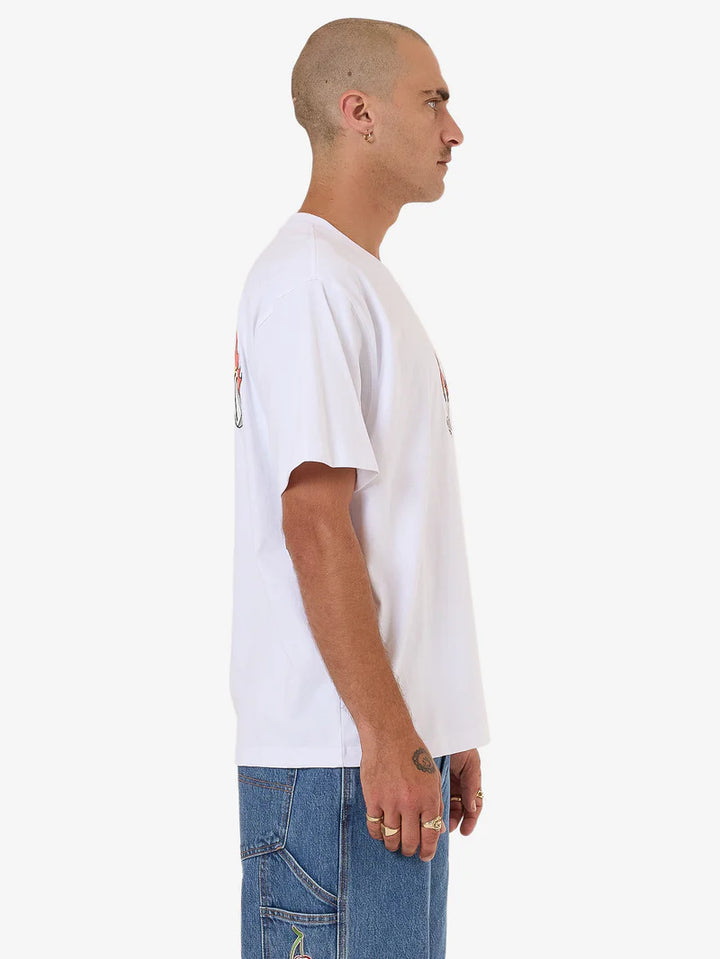 Worship Supplies Snake Eyes Tee - White