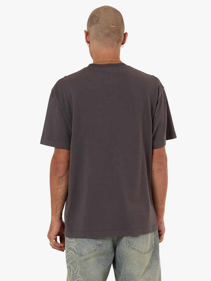 Worship Supplies Throws Tee - Worn Black