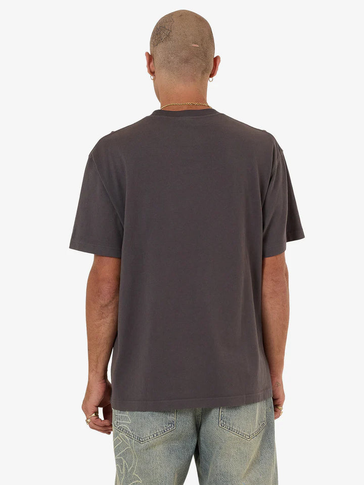 Worship Supplies Throws Tee - Worn Black