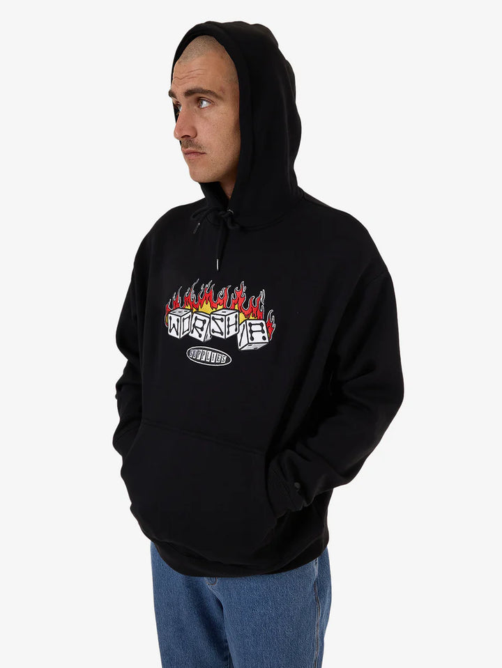 Worship Supplies Snake Eyes Pull Over Hood - Black