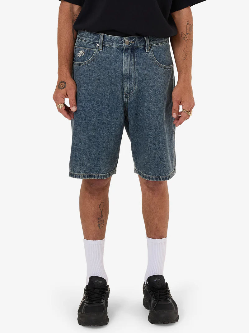 Worship Supplies Logorama Big Dawg Denim Jean Short - Odyssey